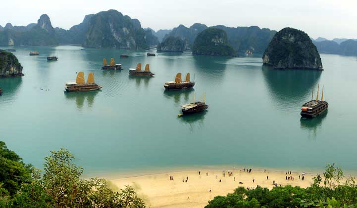 Como escolher o cruzeiro em Halong Bay?