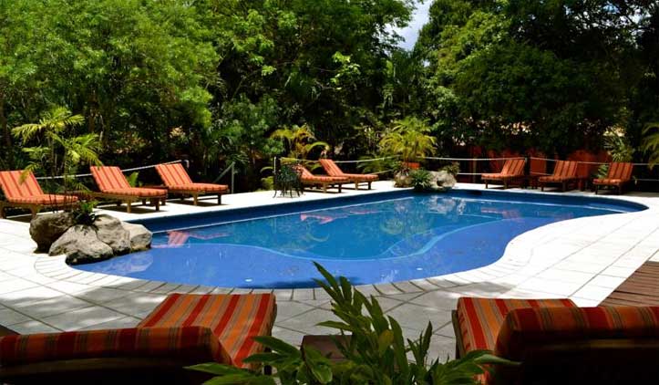 Piscina do Hotel Jaguar Lodge Tikal