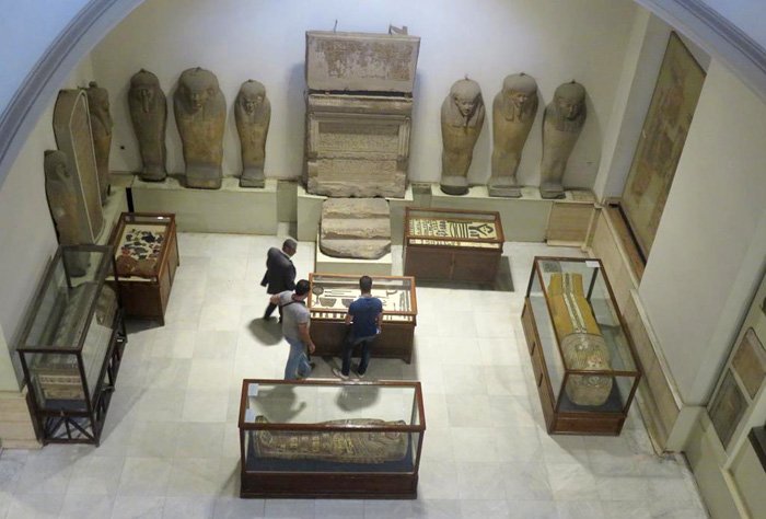 museu egípcio de cairo sarcófagos