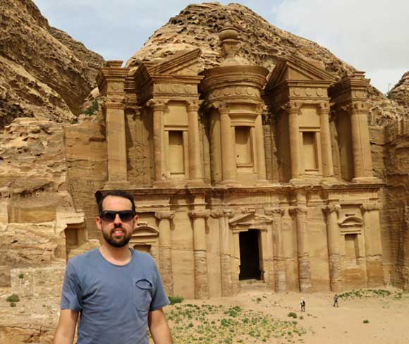 templo em petra jordania