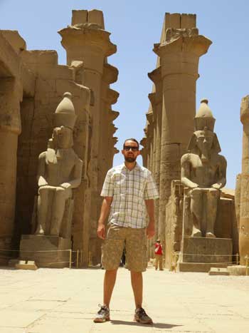 estátuas de ramses Templo de Luxor