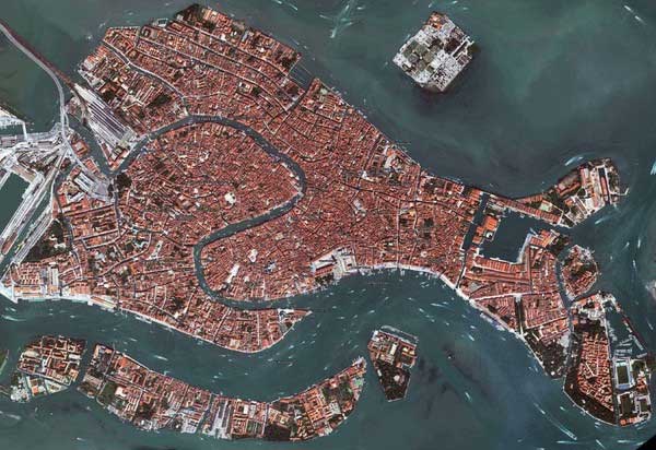 mapa de veneza