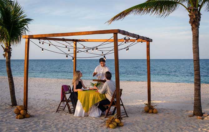 hoteis para lua de mel cancun romantico