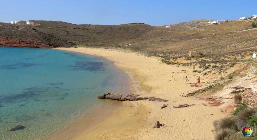 Agio Sostis praia mais bonita mykonos