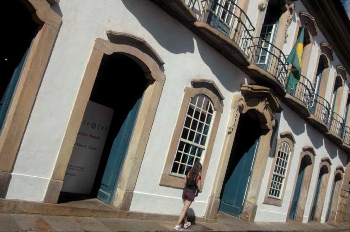 Fachada Casa dos Contos ouro preto