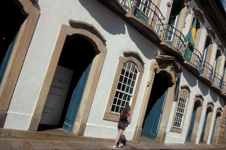 Fachada Casa dos Contos ouro preto