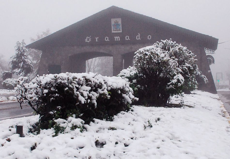 Neve em Gramado, quando viajar para ver neve na serra gaúcha?