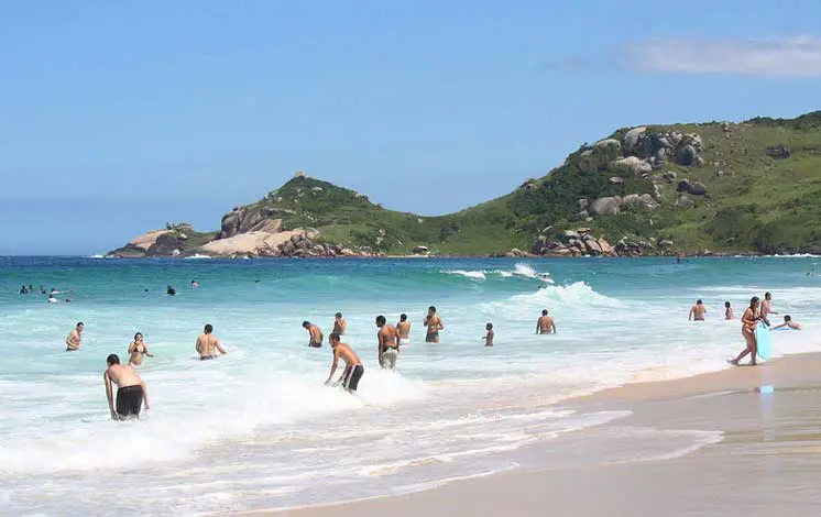 melhor praia de florianopolis
