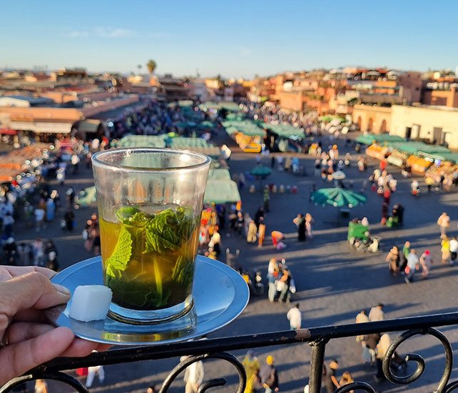 Praça Jemaa el Fna marrakech