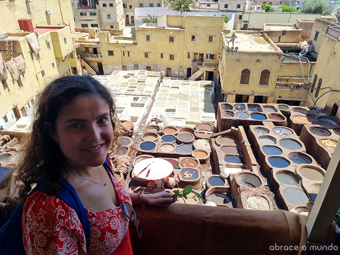 marrocos pontos turisticos curtume