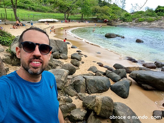 como é a praia secreta