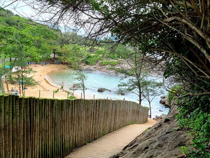 Praia secreta vila velha